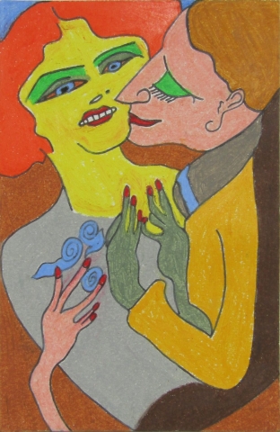 Couple au bal nègre