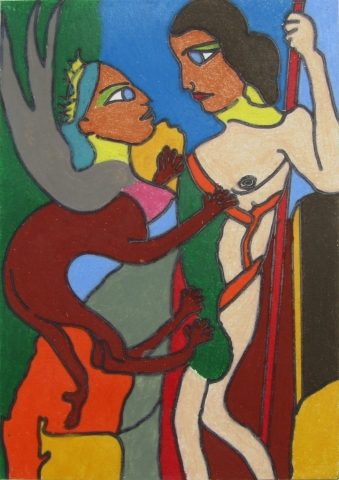 La Sphinge séduisant Oedipe La Sphinge séduisant Oedipe