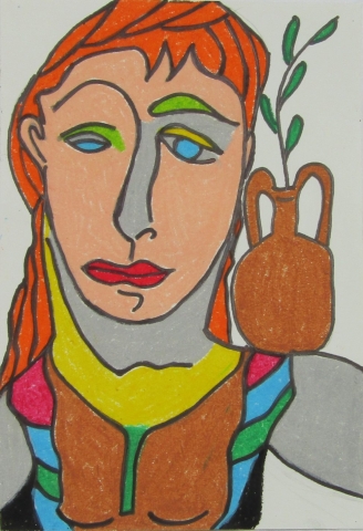 La jeune fille à la cruche La jeune fille à la cruche