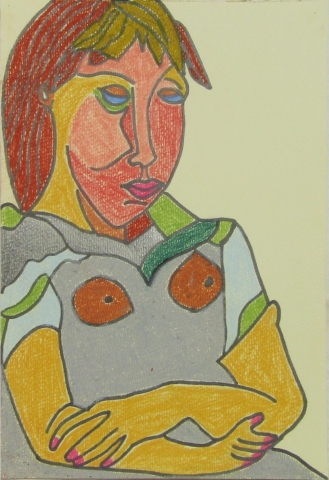 La jeune fille résignée La jeune fille résignée