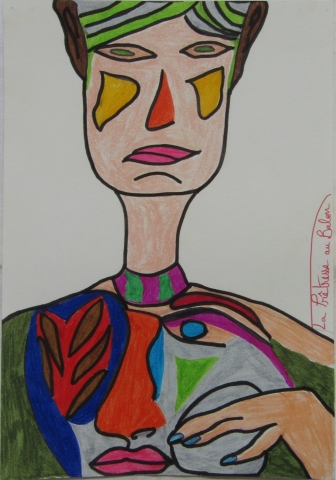 La prêtresse au ballon La prêtresse au ballon