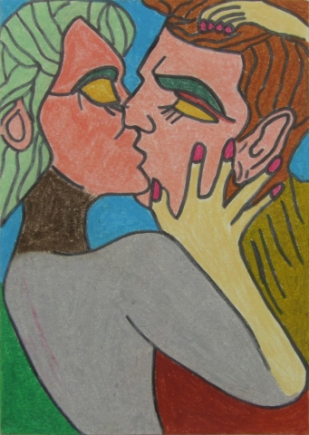 Le baiser fougueux Le baiser fougueux