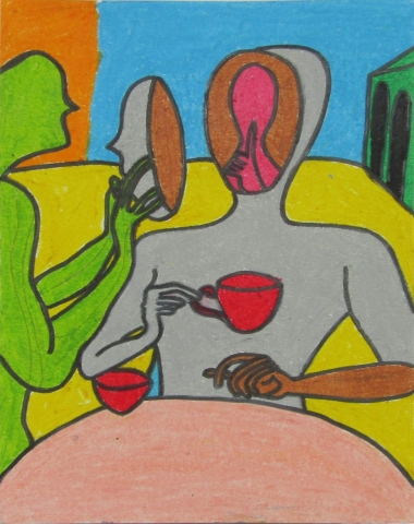 Le repas aux Masques Le repas aux Masques