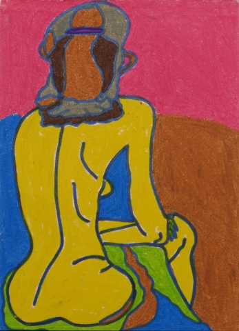 Nue de dos Nue de dos