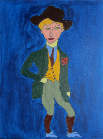 Un Dandy (acrylique) Un Dandy (acrylique)